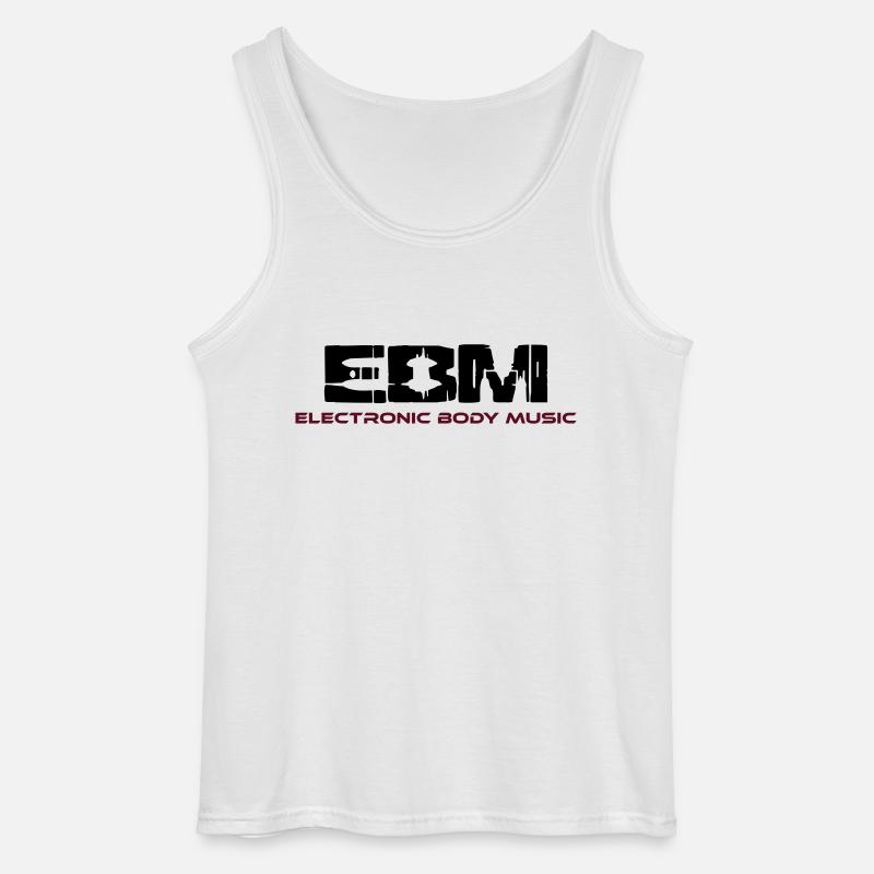 EBM - Gildan Männer Tank Top - Weiß
