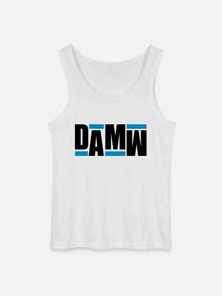DAMW Retro - Gildan Männer Tank Top - Weiß