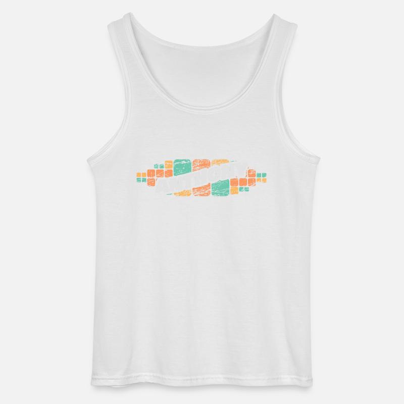 Anthony Anthony - Gildan Männer Tank Top - Weiß