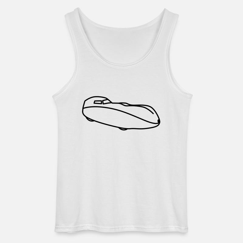 Velomobil Milan - Gildan Männer Tank Top - Weiß