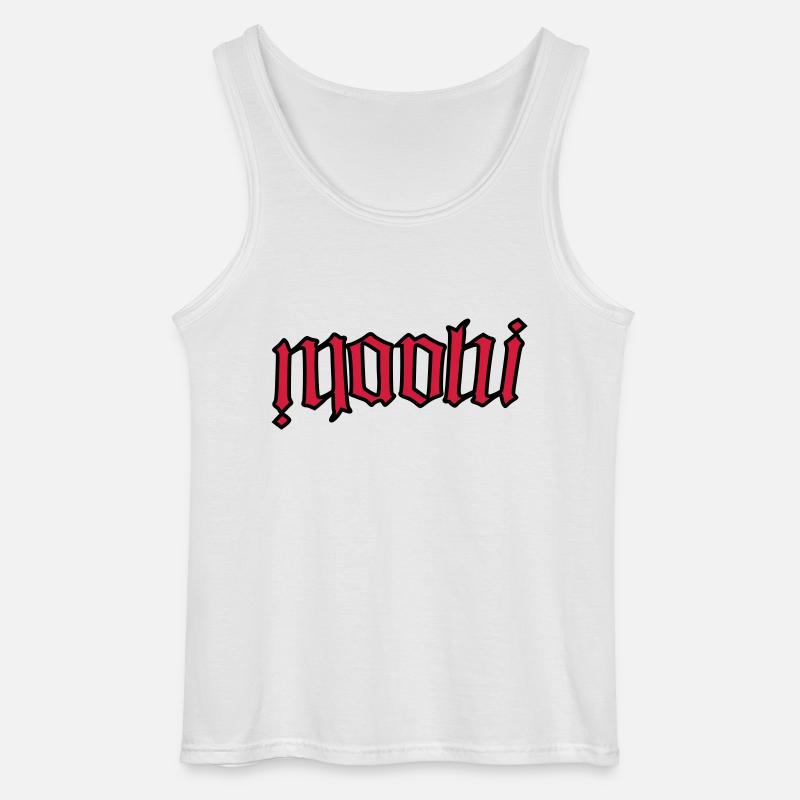 maohi - Gildan Männer Tank Top - Weiß