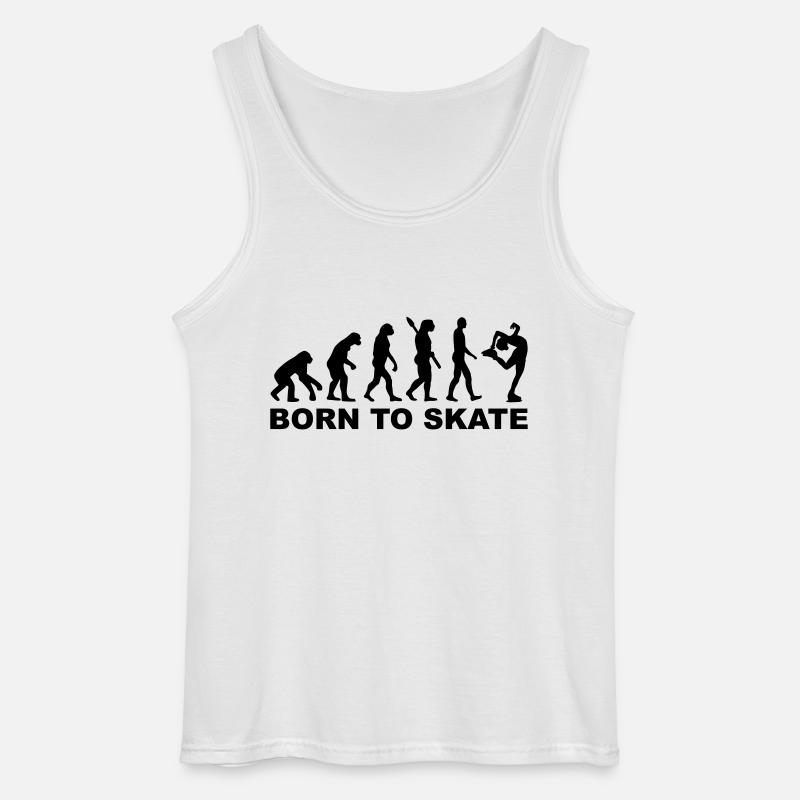 Evolution Figure skating - Gildan Men’s Tank Top - white