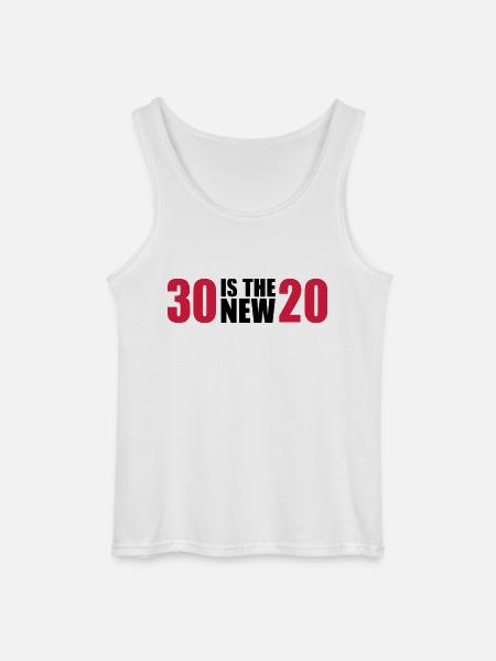 30 Birthday - Gildan Men’s Tank Top - white