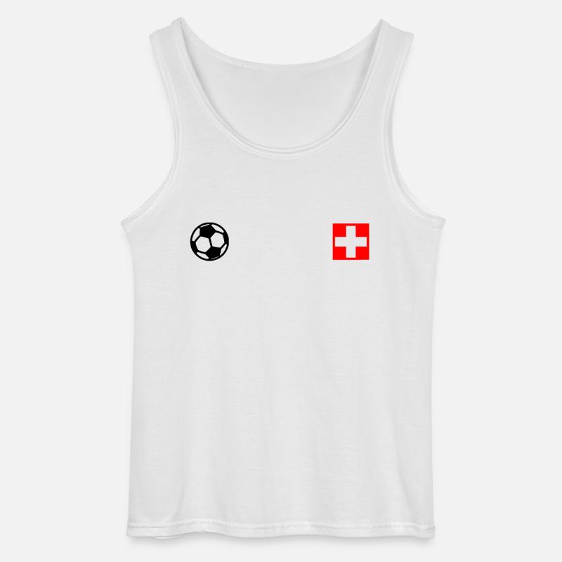 Schweiz - Gildan Männer Tank Top - Weiß