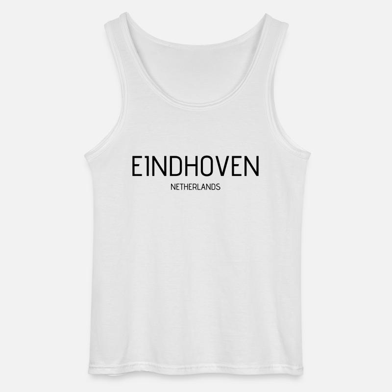eindhoven - Gildan Männer Tank Top - Weiß
