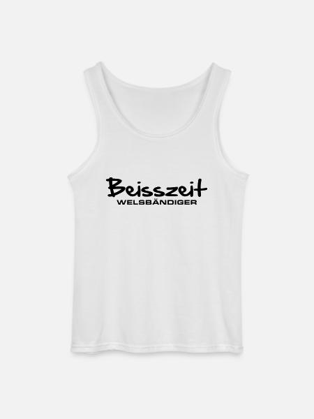 beisszeit_welsbaendiger - Gildan Männer Tank Top - Weiß