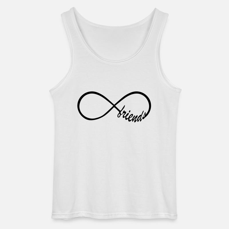 Friends Infinity Swag - Gildan Männer Tank Top - Weiß