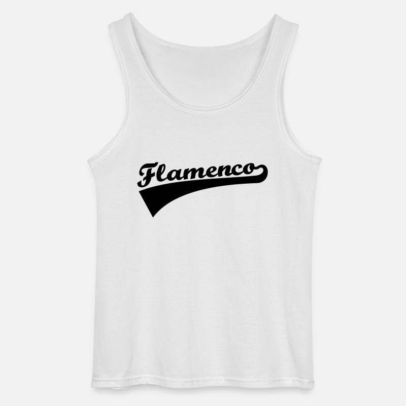 Flamenco - Gildan Männer Tank Top - Weiß