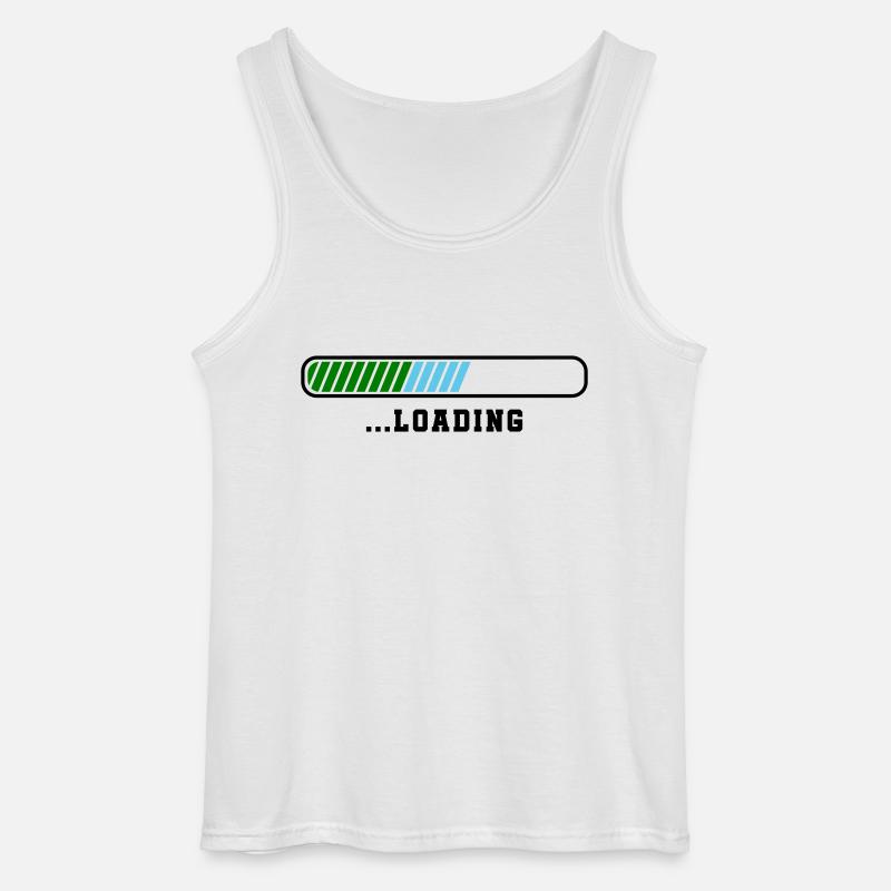 loading - Gildan Männer Tank Top - Weiß