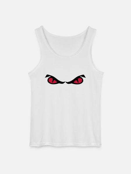 Augen - Gildan Männer Tank Top - Weiß