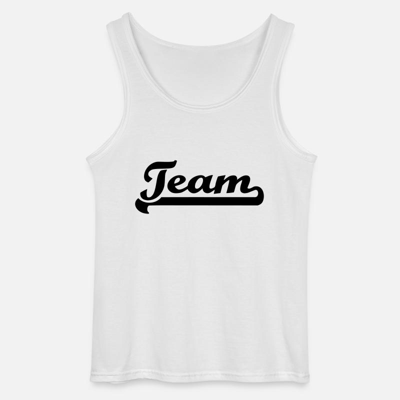 Team - Gildan Männer Tank Top - Weiß