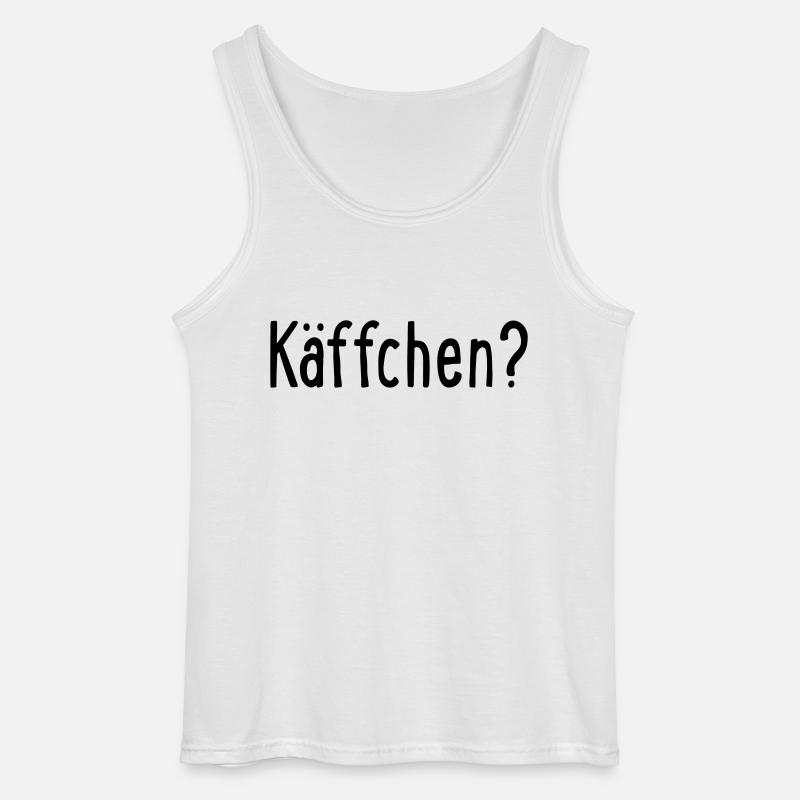 käffchen - Gildan Männer Tank Top - Weiß