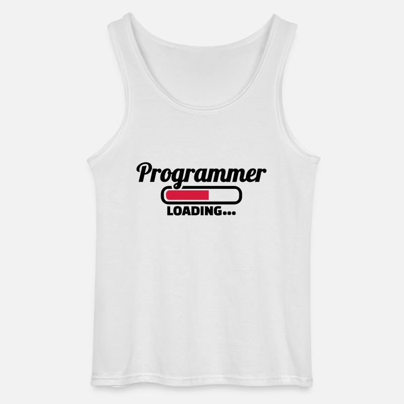 Programmierer - Gildan Männer Tank Top - Weiß