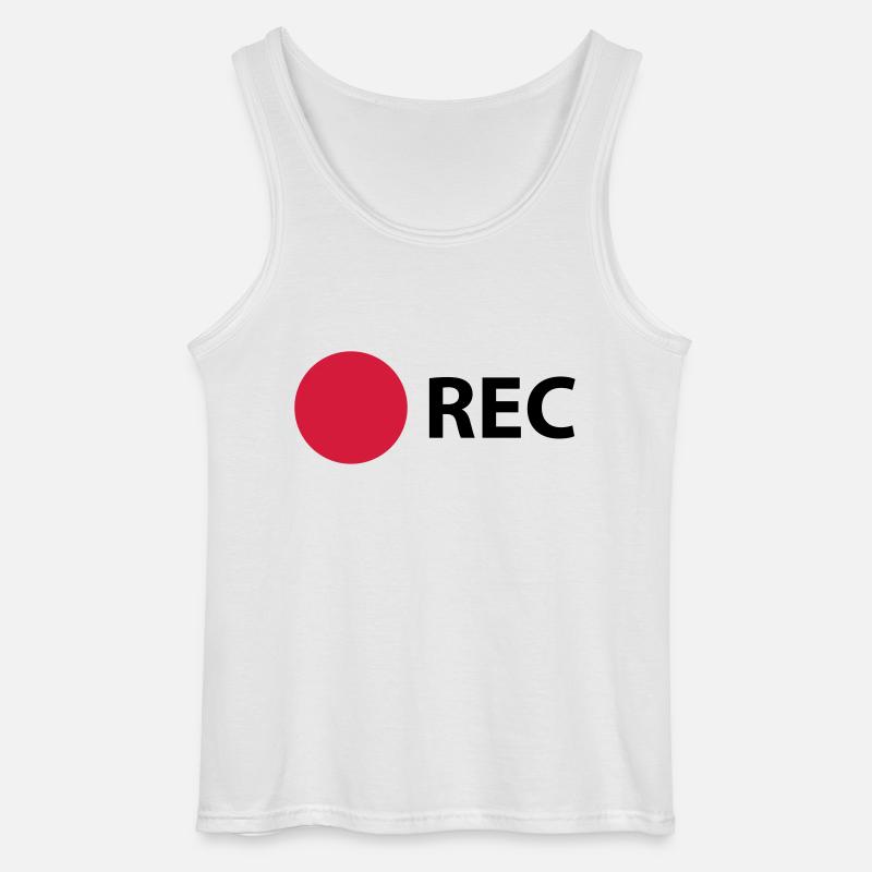 RECORD - Gildan Männer Tank Top - Weiß