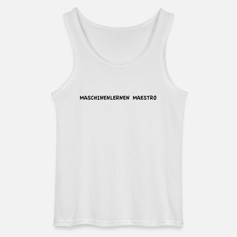 Machine Learning Maestro - Gildan Men’s Tank Top - white