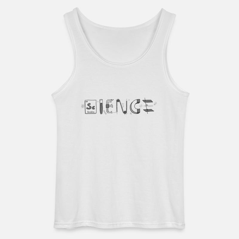 Science! - Gildan Männer Tank Top - Weiß