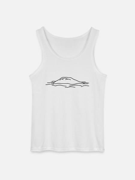 Island - Gildan Men’s Tank Top - white
