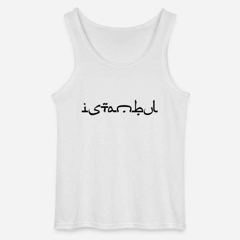 istanbul - Gildan Männer Tank Top - Weiß