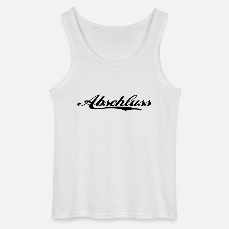 abschluss - Gildan Männer Tank Top - Weiß