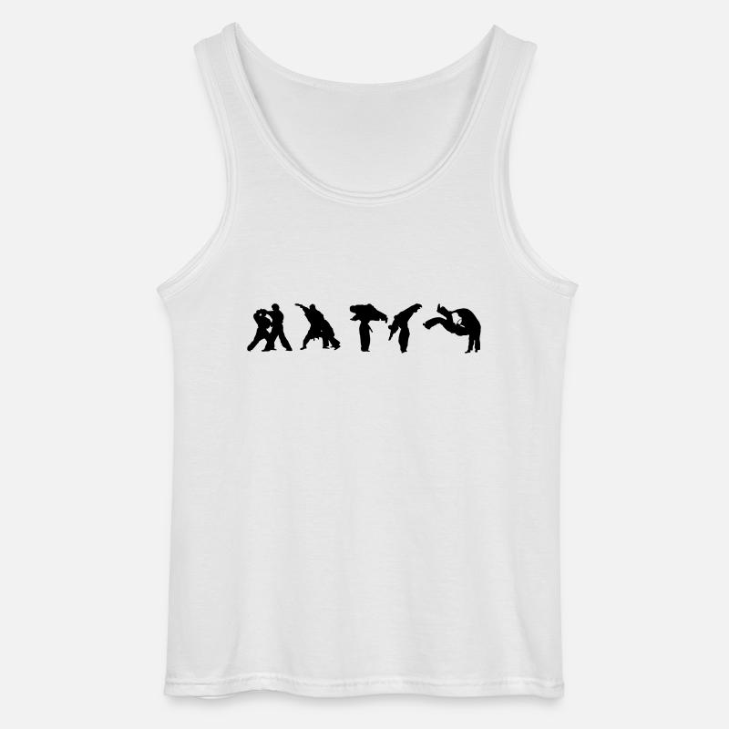 Kata Guruma - Gildan Männer Tank Top - Weiß