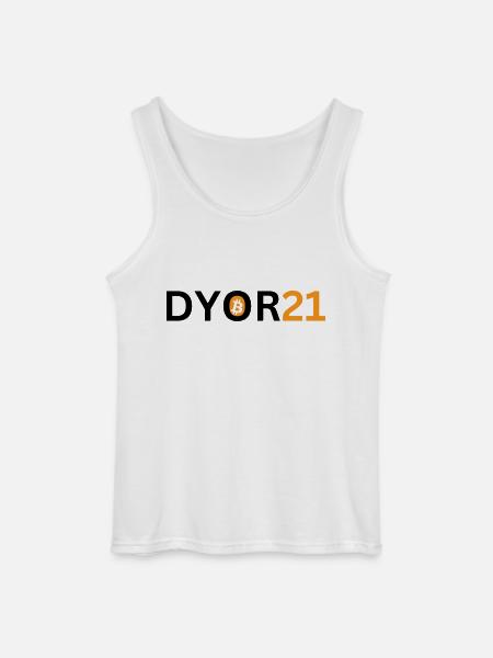 DYOR21 - Gildan Men’s Tank Top - white