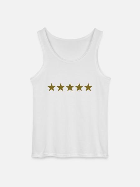 stars - Débardeur Gildan Homme - blanc