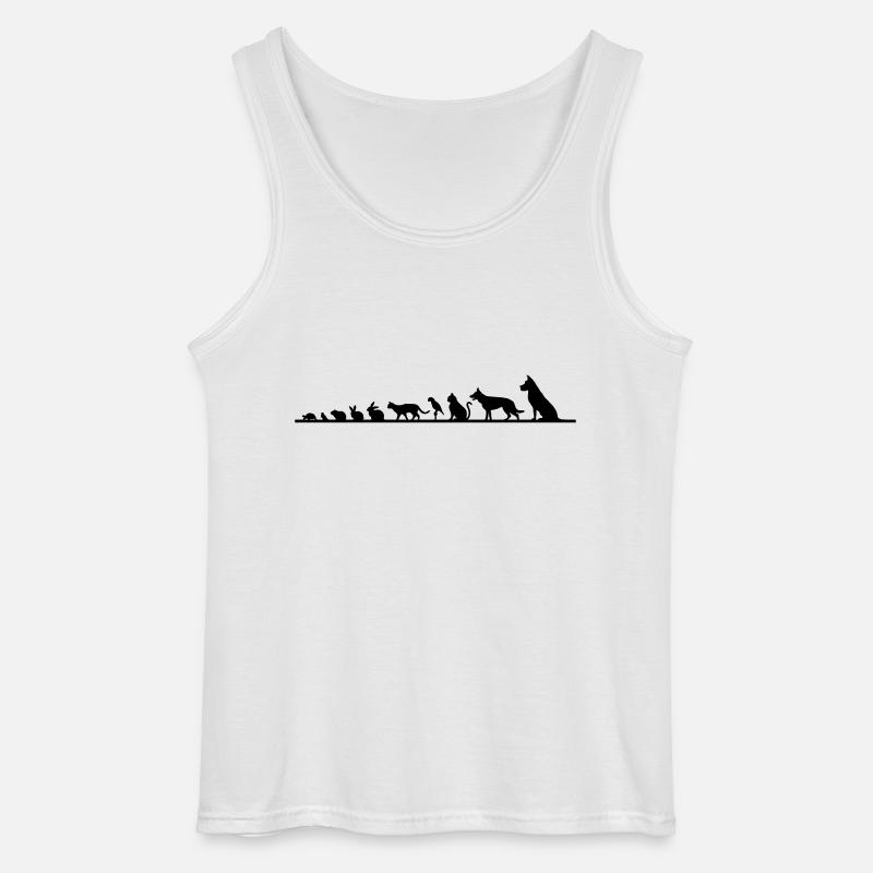 Haustiere - Gildan Männer Tank Top - Weiß