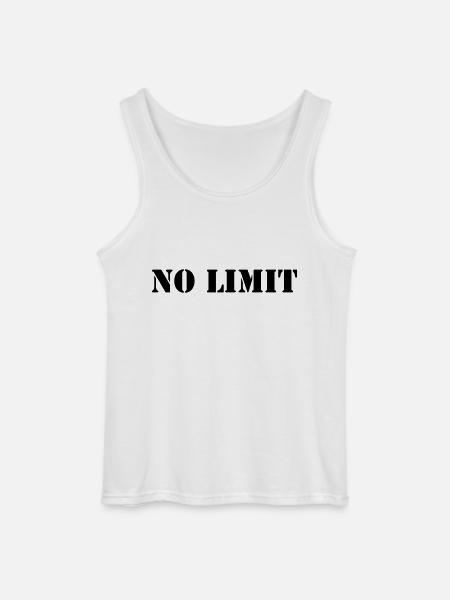 no_limit_01 - Gildan Männer Tank Top - Weiß