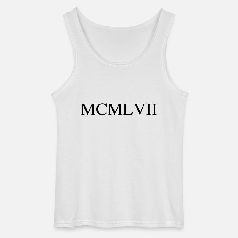 1957 - Gildan Männer Tank Top - Weiß