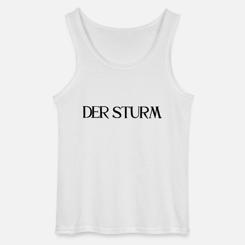 Der Sturm - Gildan Männer Tank Top - Weiß