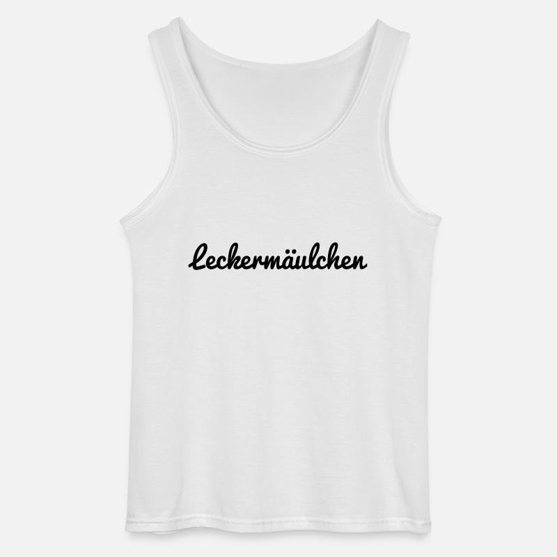 Leckermäulchen - Gildan Männer Tank Top - Weiß