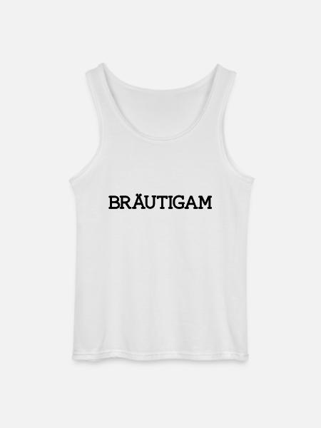 Groom - Gildan Men’s Tank Top - white