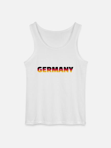 Germany - Débardeur Gildan Homme - blanc