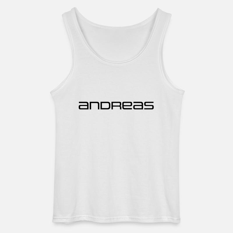 Andreas Geschenk - Gildan Männer Tank Top - Weiß