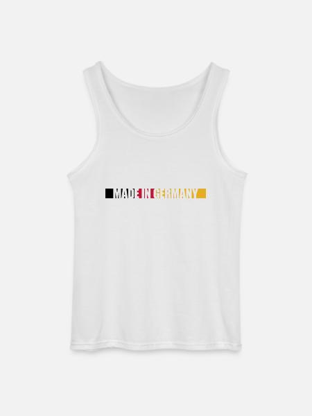 Made in Germany - Gildan Männer Tank Top - Weiß