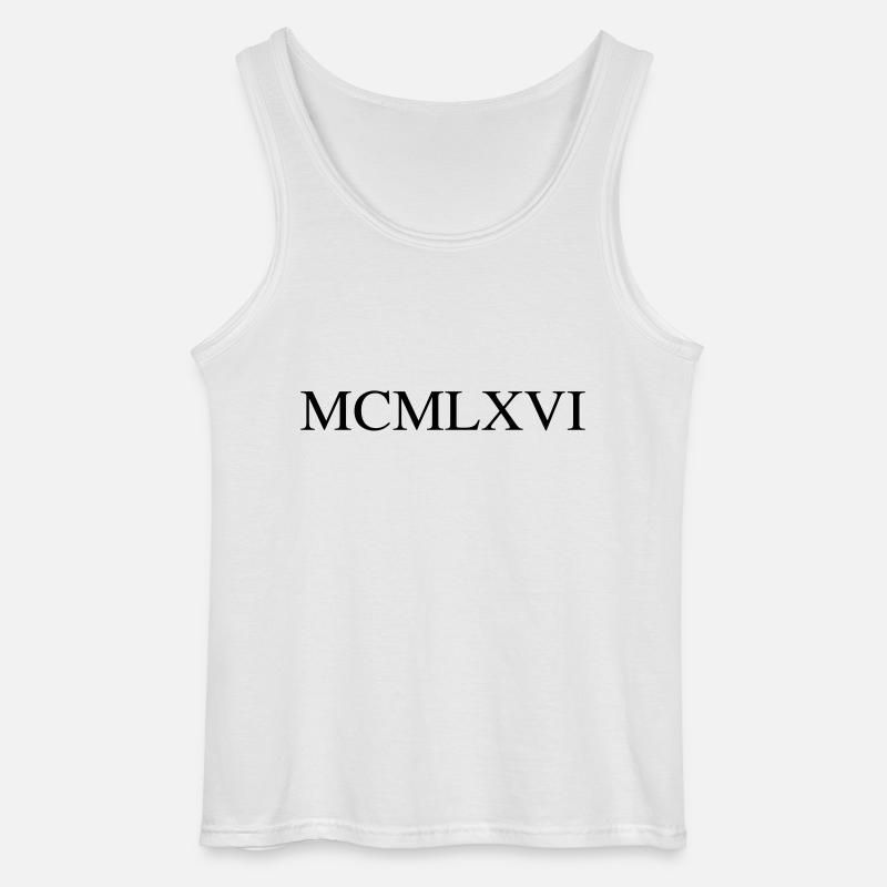 1966 - Gildan Männer Tank Top - Weiß