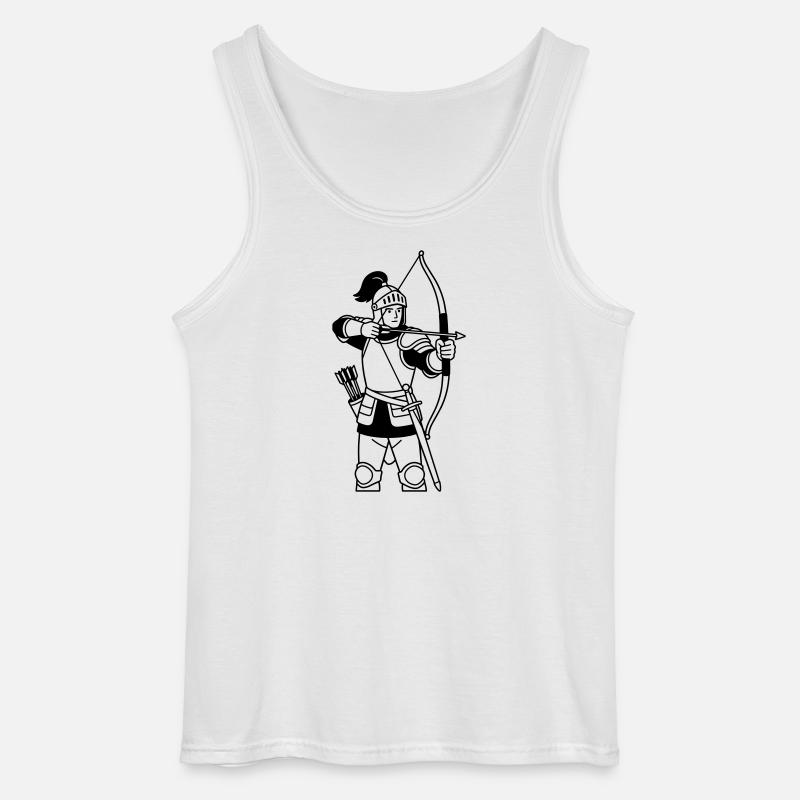 Sagittarius - Gildan Men’s Tank Top - white