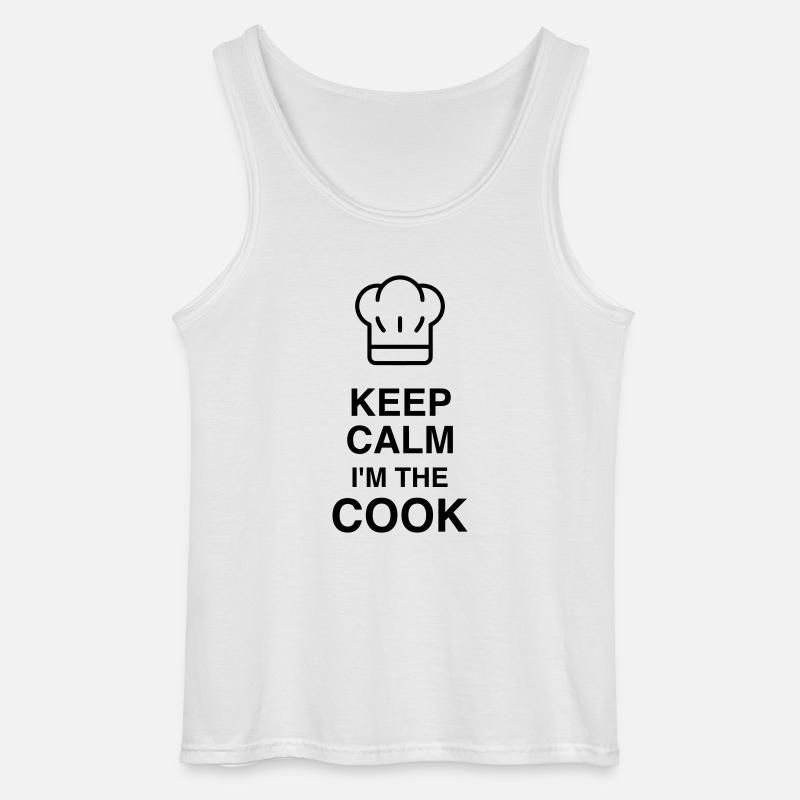 Koch / Kochen / Cooking / Chef - Gildan Männer Tank Top - Weiß