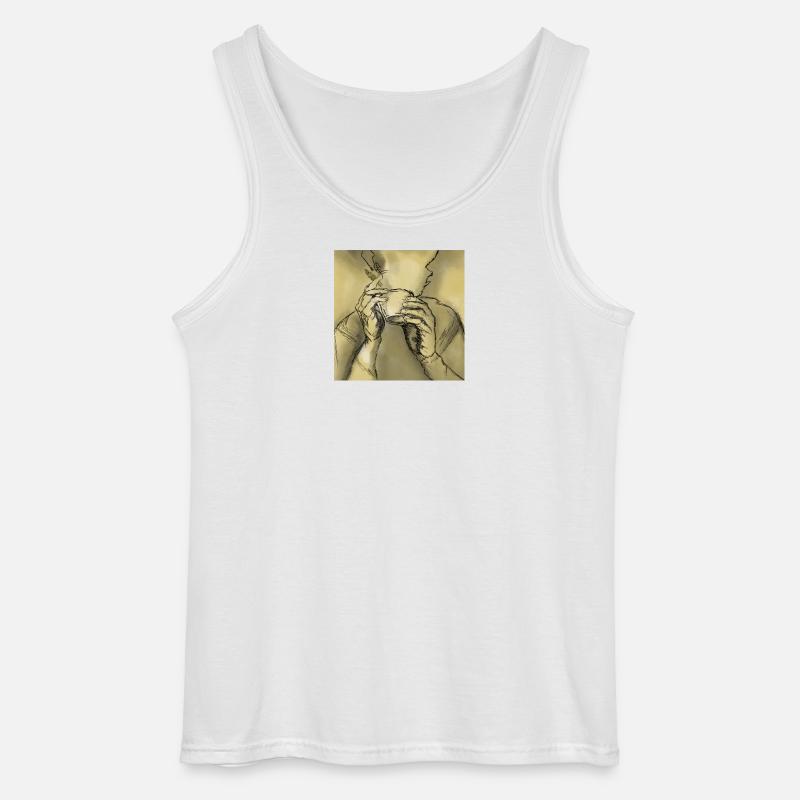 100e6d2e-bf9a-46fb-bc7b-516ae2e0bc30 - Gildan Männer Tank Top - Weiß