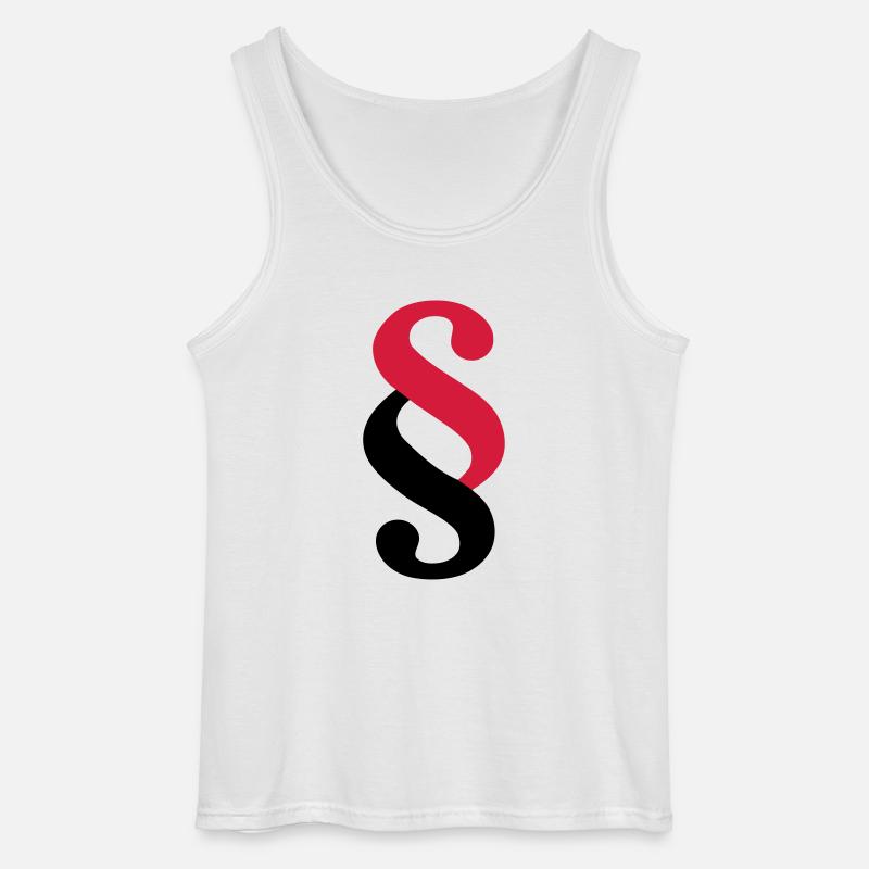 Paragraph - Gildan Männer Tank Top - Weiß