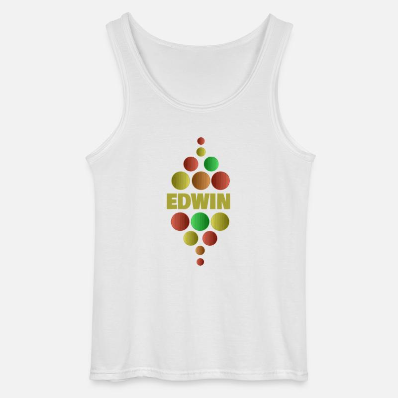 Erstklässler Edwin - Gildan Männer Tank Top - Weiß