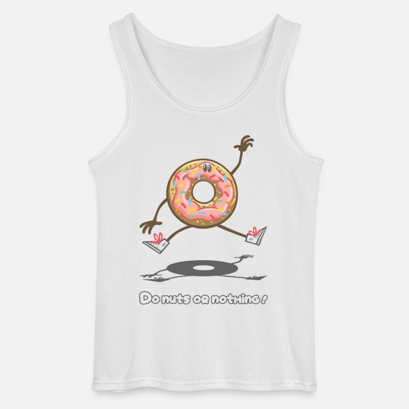 Verrückt machen oder nichts ! - Gildan Männer Tank Top - Weiß