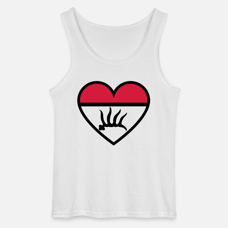 gp - Gildan Männer Tank Top - Weiß