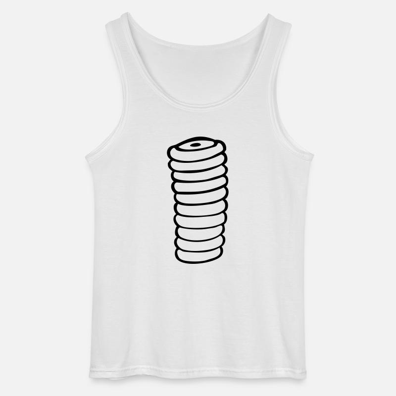 baumstriezel baumkuchen spieß kuchen - Gildan Männer Tank Top - Weiß