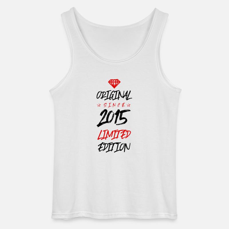 2015 limited edition - Gildan Männer Tank Top - Weiß