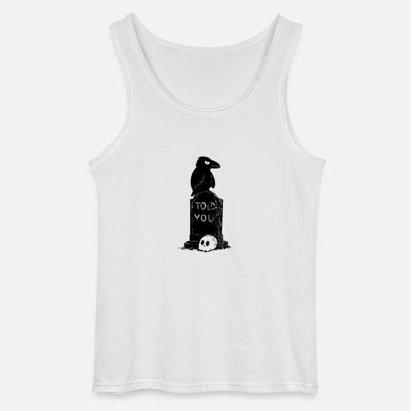I recognise faces - Gildan Männer Tank Top - Weiß