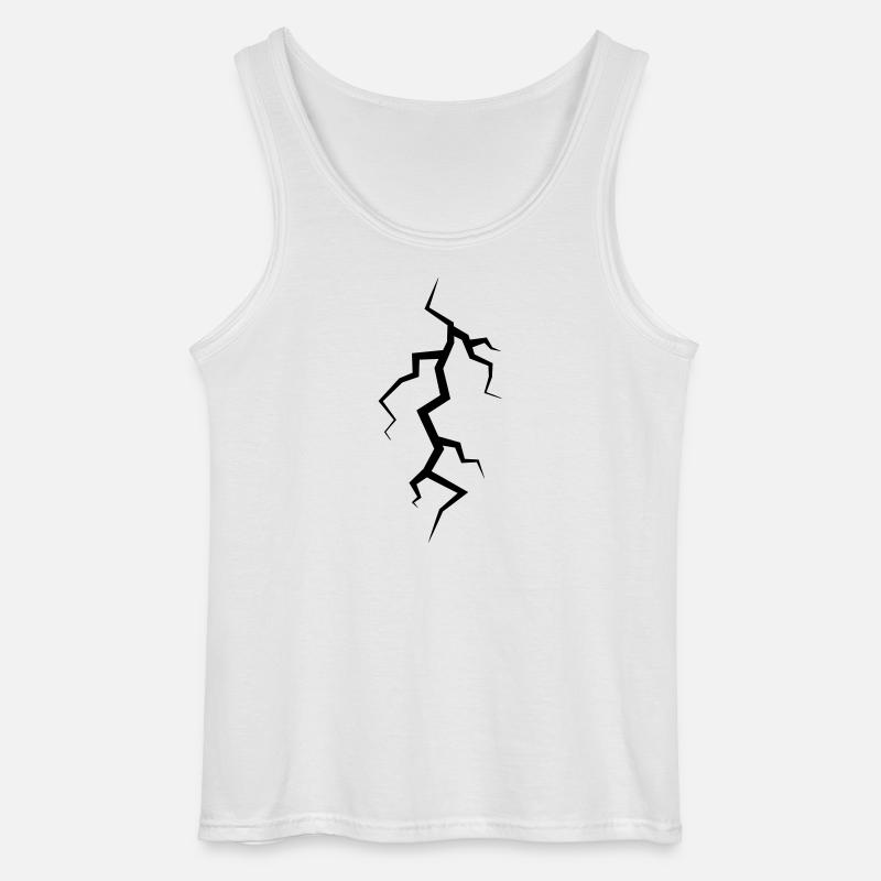 Blitz - Gildan Männer Tank Top - Weiß