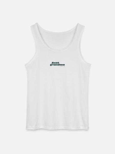 Beste Oma im Universum - Gildan Männer Tank Top - Weiß
