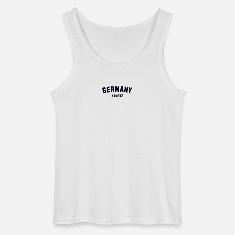 KAMENZ - Gildan Männer Tank Top - Weiß