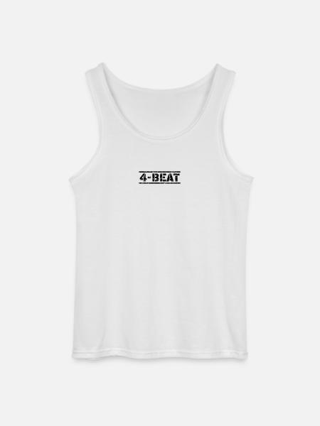 4 Beat - Gildan Men’s Tank Top - white
